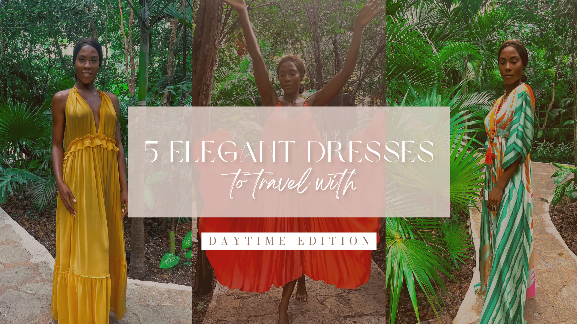 Look Feminine As You Head Off On Your Next Trip: 5 Elegant Dresses Revealed!